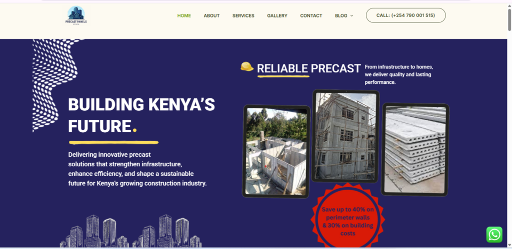 precast panels kenya